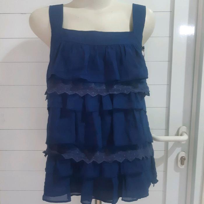 tanktube ruffle/umpak sifon mix katbol arnaldo bassini italy preloved tjap karoeng