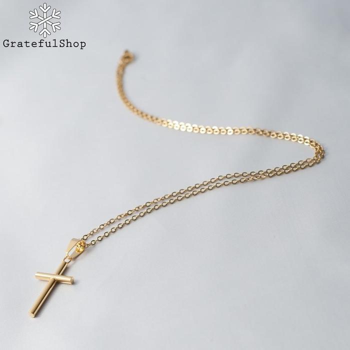 NEW Kalung SALIB PIPE SILVER/GOLD Stainless Steel