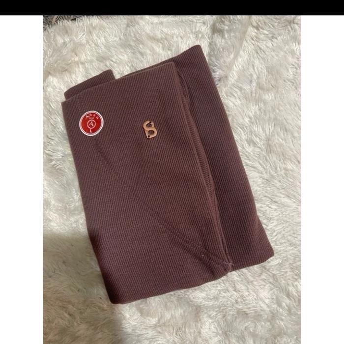 Malay knit plat button by ahza hijab