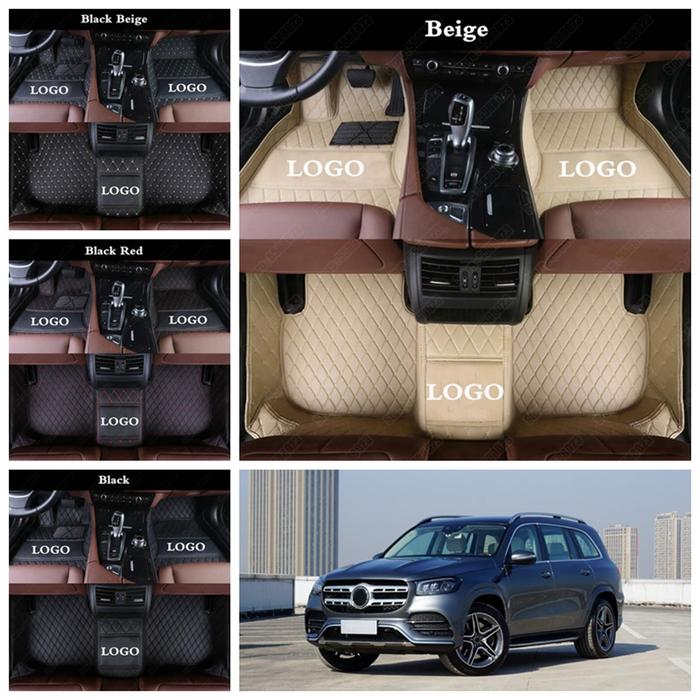 Car Floor Mats for Mercedes Benz GLS350 GLS450 GLS500 GLS550 GLS63