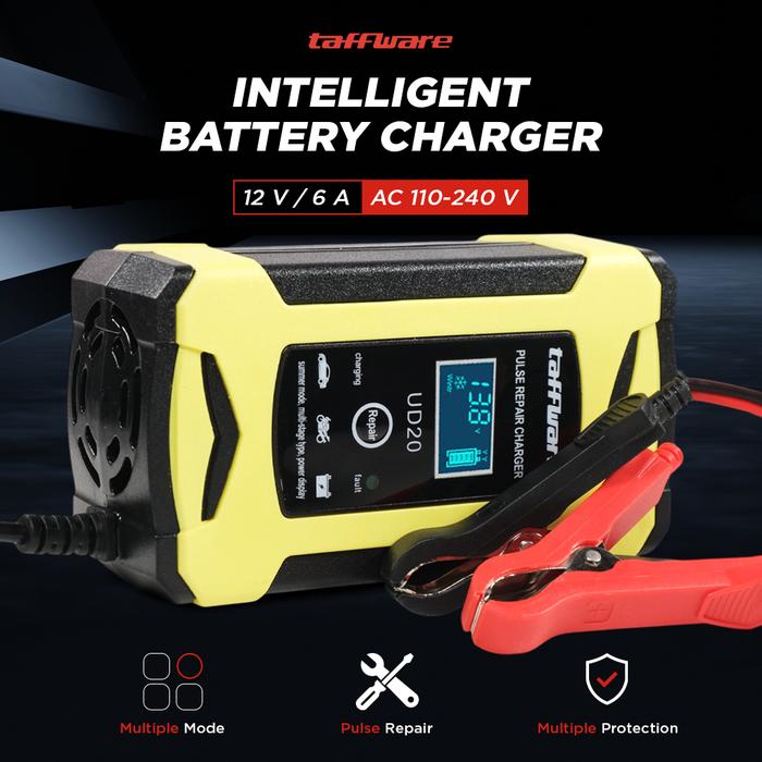 Mutiaramall - Charger Aki Mobil | Battery Charger 12V | Pengisi Aki