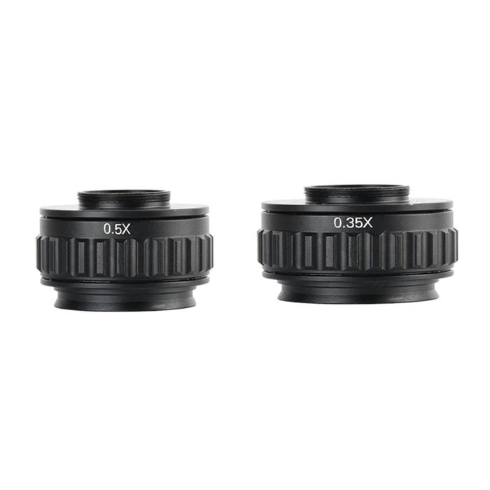 0.35X/0.5X C-Mount Reducing Lens for Trinocular Stereo Microscope