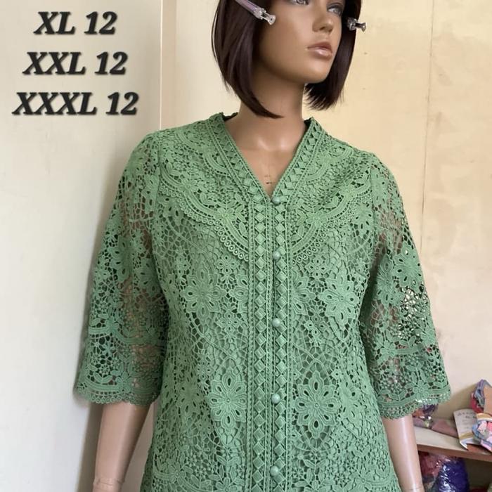 CZ PREMIUM BLUS BROKAT BANGKOK PREMIUM BAJU BROKAT IMPORT