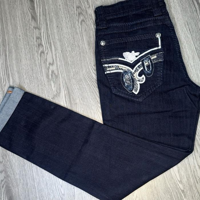 rock revival usa navy jeans