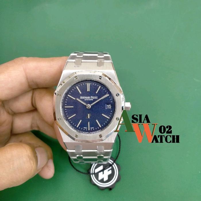 Swiss!jam tangan pria Swiss AP ultra thin 39 mm tipis kaca saphire box fullset bahan allsainsstell a