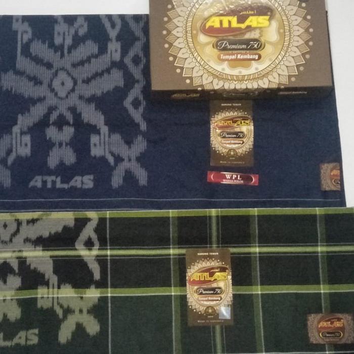 NEW Sarung Atlas Tumpal Kembang Premium 750