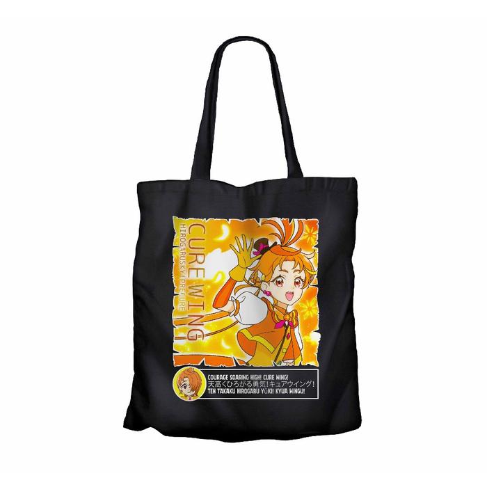 Tote bag infinite anime CURE WING YUNAGI TSUBASA - PRETTY CURES material canvas