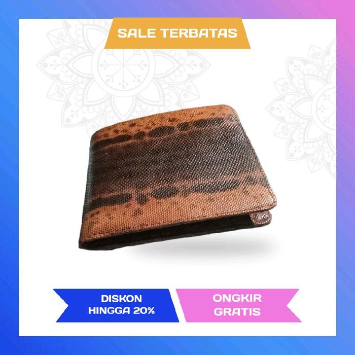 Dompet kulit asli ular kadut dompet pria kulit ular asli Dompet Kartu