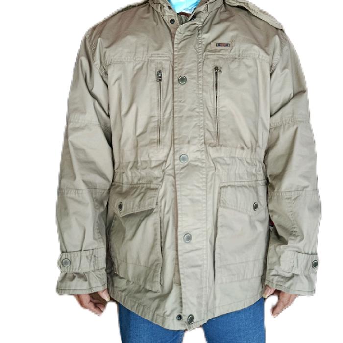 Jaket parka merk Cardinal ORI ( BEKAS) JARANG DIPAKAI. . ukuran XL.. Pria Wanita Tebal Zipper