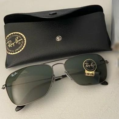 Kacamata RayBan Caravan RB3136 Black Original