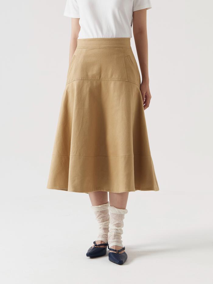 Nasl By Nagita Slavina Khaki Hipline Skirt