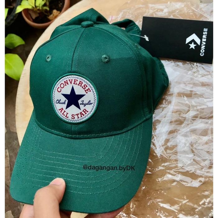 Topi Converse Cap Original 100% Hijau