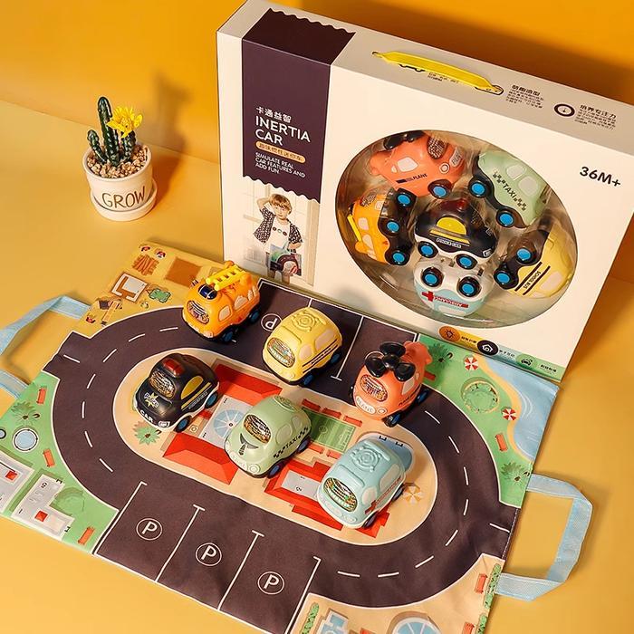 Transportation Car Toys/ Mainan Mobil-Mobilan Mini/ Mainan Edukatif /Mainan Motorik Anak