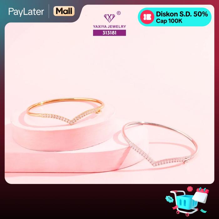 Yaxiya Gelang Wanita Korea Style Yaxiya Gelang Bangle Fuji Aksesoris 119 Bracelets