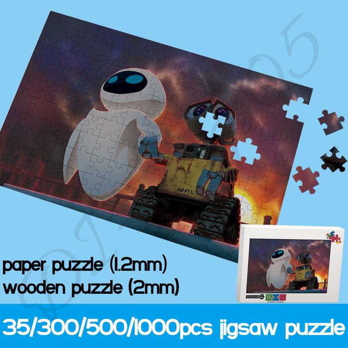 Disney Puzzles Classic Animated Movie Walle 35/300/500/1000 Piece