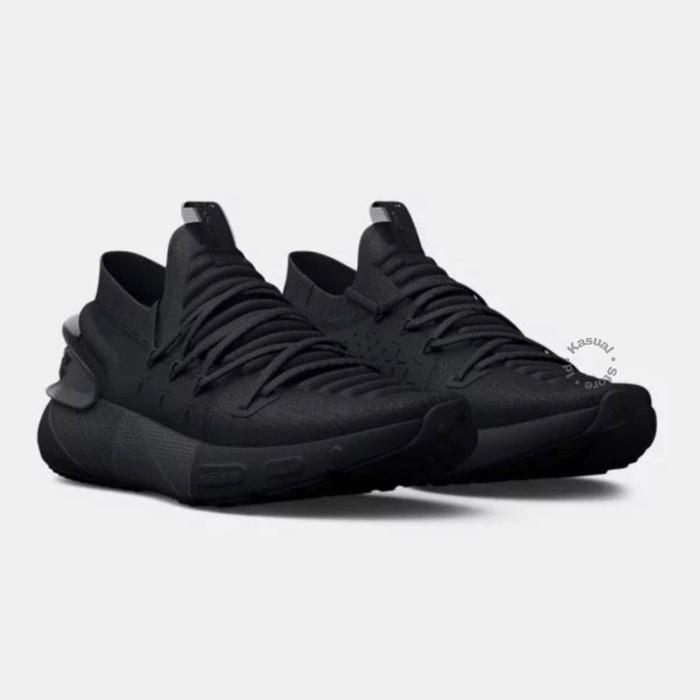 Sepatu Under Armour Hovr Phantom 3 Triple Black