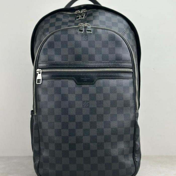 Louis Vuitton LV Damier Graphite Michael Backpack (BC230) 100% AUTHENTIC