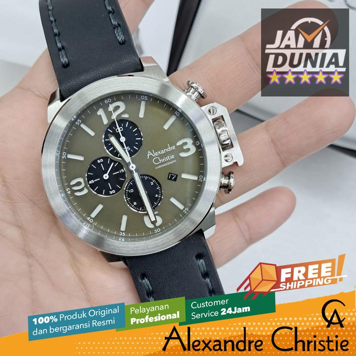 JAM PRIA ALEXANDRE CHRISTIE CHRONOGRAPH PRIA ORIGINAL AC 6280 JAM AC 6280 AC6280 ACF 6280 AC CHRONO 