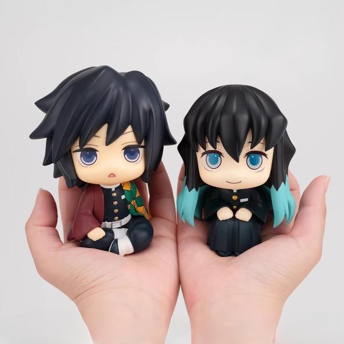 Demon Slayer Anime Cute Figure Tomioka Giyu Muichiro Tokito Kawaii Figure Model Collectible Friend B