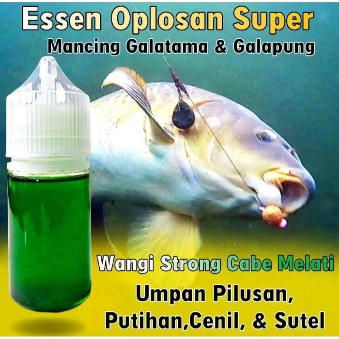 Essen Ikan Aroma Cabe Melati Varian 30 ml Wangi Strong untuk Umpan Pilusan Putihan Cenil & Sutel