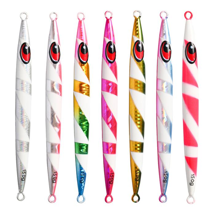 Professional Slow Jigging Lures 100g/150g metal jig Sinking Spoon