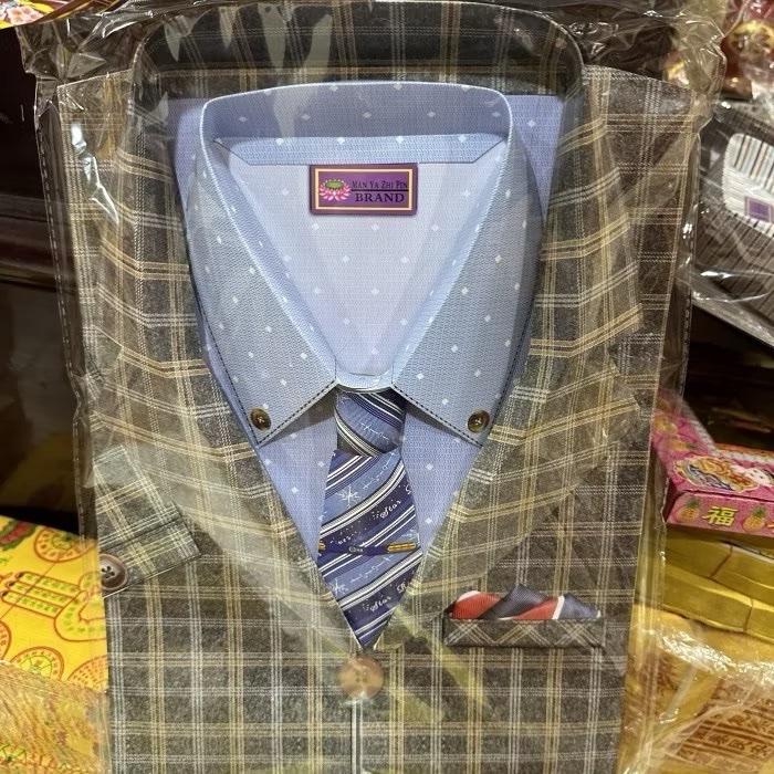 Kertas Sembahyang Cengbeng Baju Jas Pria Import
