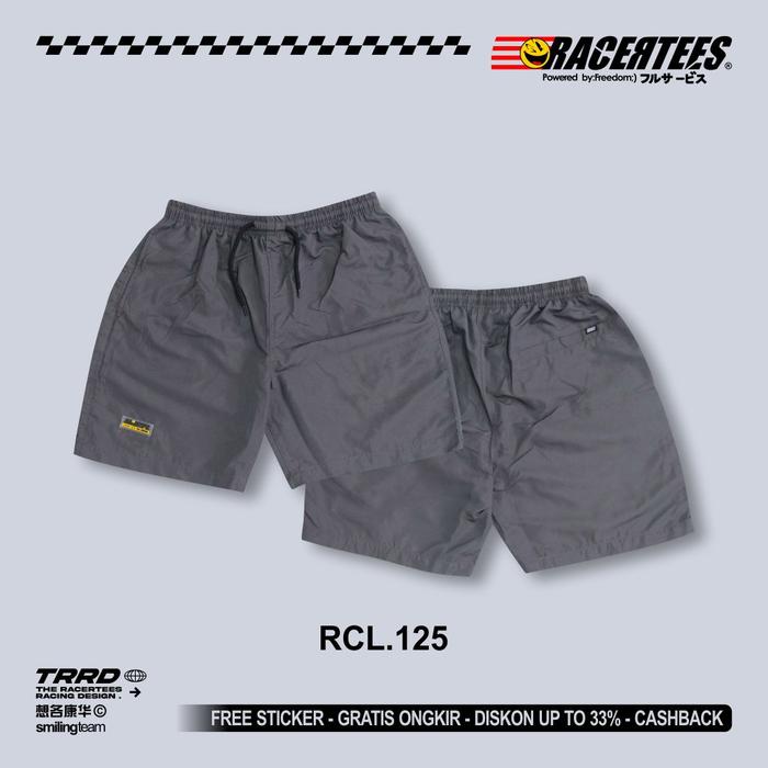 Celana Boardshort RACERTEES Basic Grey - RCL.125