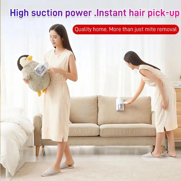 Wireless Handheld Mite Remover Brush Bed Vacuum Cleaner for Bed