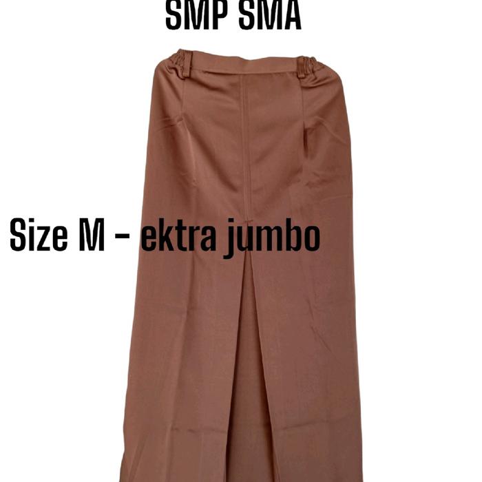 [ PREMIUM ] rok  pramuka sma wiron 1 / lipat tengah / rok pramuka smp / seragam pramuka sma / seraga