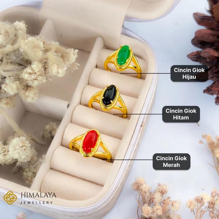 cincin giok asli bahan tembaga lapis emas hongkong dan giok persis emas asli lapisan emas tebal