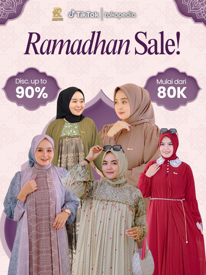 Arnufi - Jumat Berkah Cuci Gudang Gamis (Jumat Berkah) - Promo Spesial Live