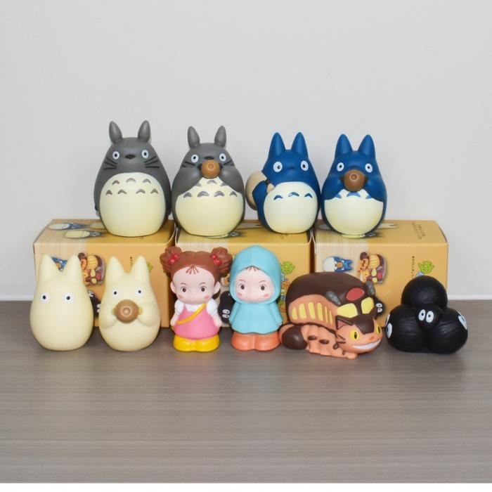 READY Blind box boneka jari finger puppet figure My Neighbor Totoro Mei Desktop ornaments aksesoris 