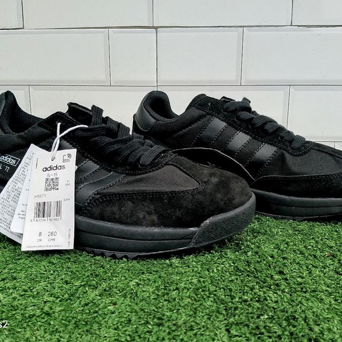 Sneaker ADI Shoes Kasual HitamDAS SL_72 FULL BLACK size 42