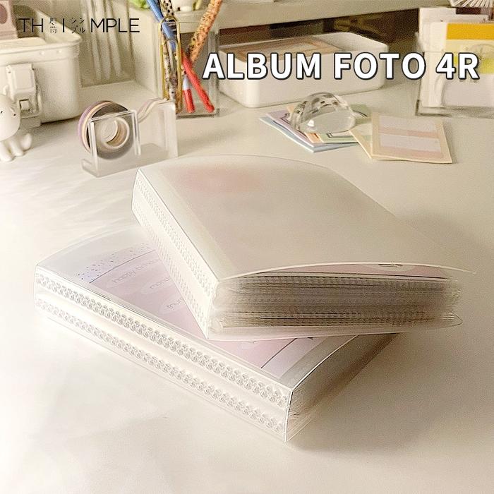 Buku Album Foto 3R/4R 100 Slot Album Foto Keluarga/Album Foto Polaroid - Thimple