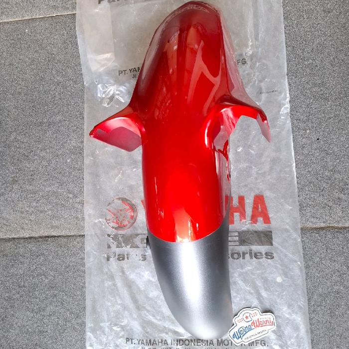 Fender slebor spakbor depan Jupiter MX old lama merah marun maroon DRMK | 1S7-F1511-00-5X