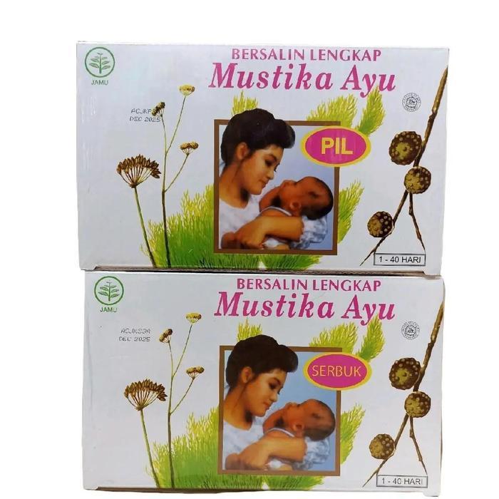 PROMO GUYS Jamu Bersalin Mustika Ayu 40hari Air Mancur - Perawatan Setelah Melahirkan PREMIUM