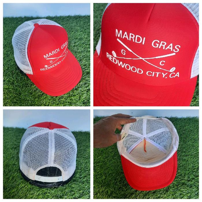 Puma Topi Pumpum Trucker Putih dengan Logo Puma di Depan