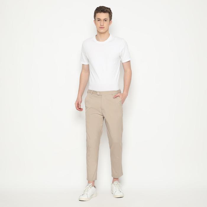 Mevano Ankle Chinos Pants Khaki/Ankle Pants Chinos/Ankle Pants Pria
