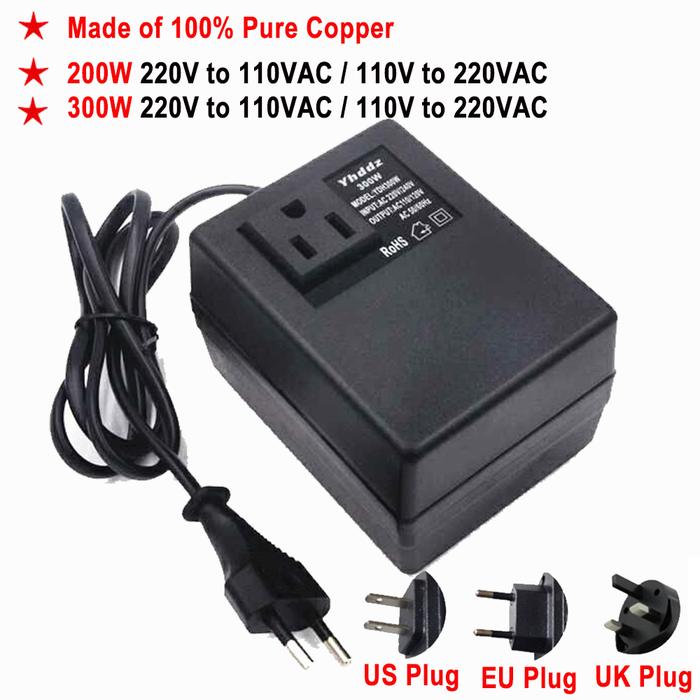 Terlaris, 110V To 110 Converter Back 220V 220 Adapter Transformation