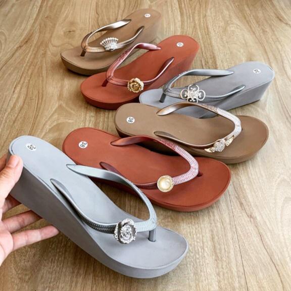 Readystock COD - TRIANA 5cm NEW MAURA 5cm BY JOLINE SANDAL POPITS KW SANDAL JOLINE 36-41 SANDAL POPI