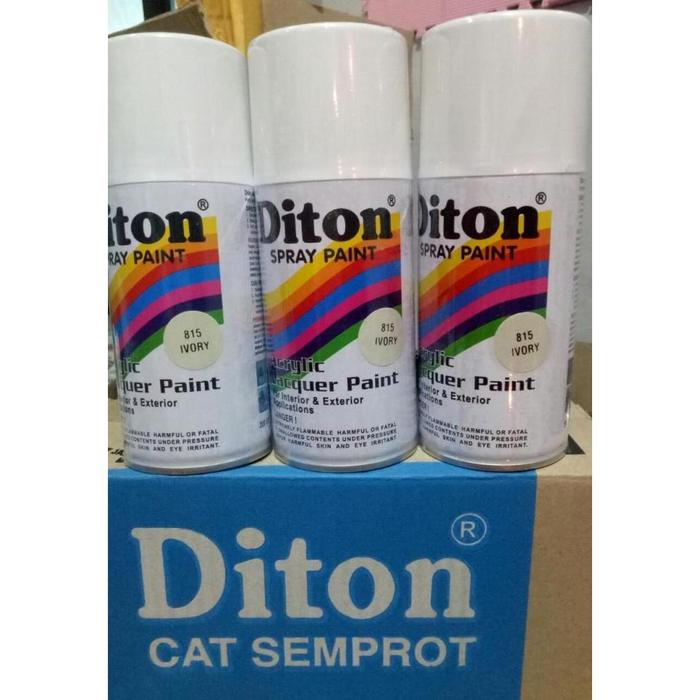 Pilok pilox diton ivory 815 300cc putih ivori solid glossy