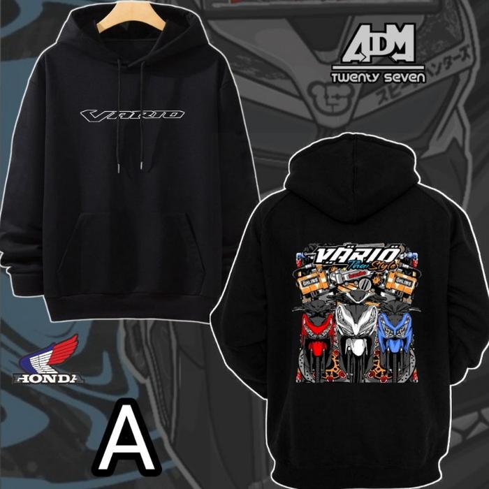 Sweater Hoodie Honda Vario Jaket Honda Vario Hoodie Vario Sweater hoodie vario
