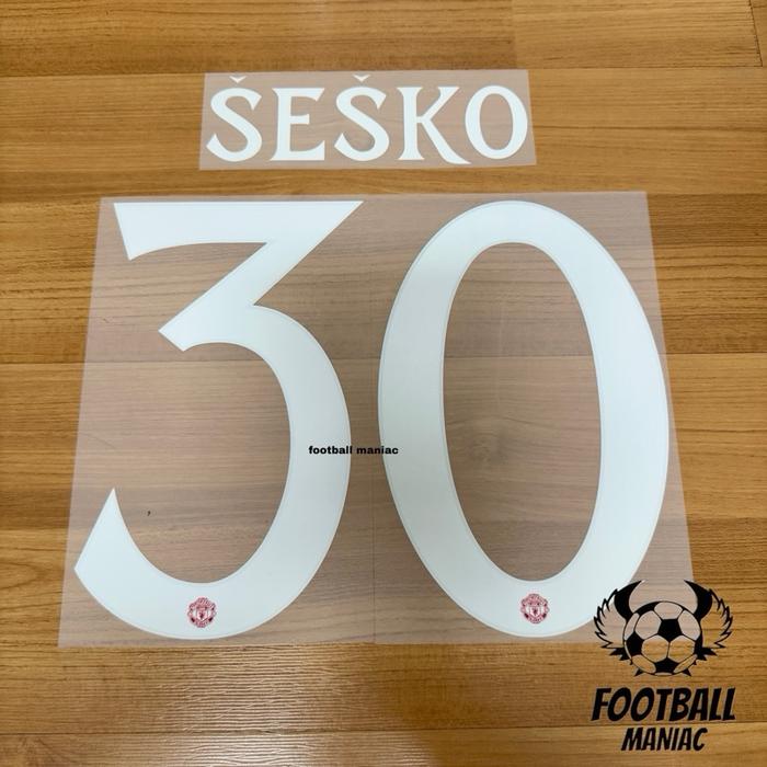 Nameset Original Manchester United Home 2025/2026 Cup Version Sesko #30