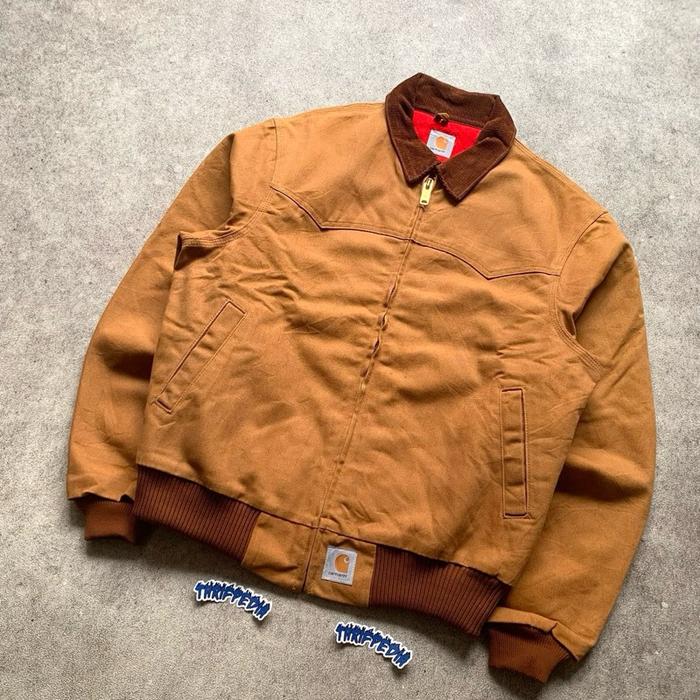 Carhartt J13 BRN Brown Santa fee blouson jacket