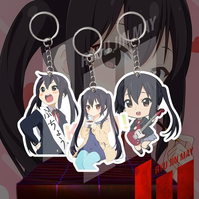 Gantungan Kunci / Keychain / Gantungan HP - K-ON! - Azusa Nakano