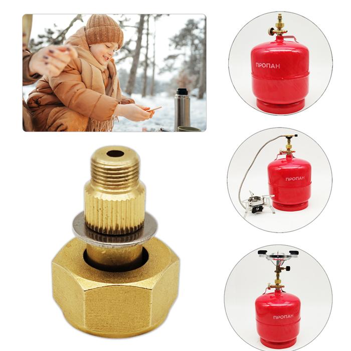 Camping Gas Stove Converter Aluminum Alloy LPG  To Outdoor Stove