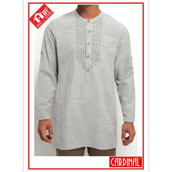 PROMO!!! Kemeja Koko CARDINAL Koko Kurta Pakistan Lengan Panjang Terbaru Reguler Fit C0647.J04