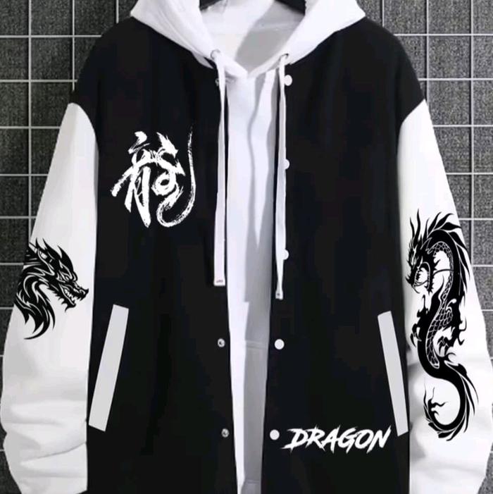Jaket Pria Distro Big Size 8xl 7xl 6XL 5XL 4XL 3XL 2XL XL L M S Jaket Baseball Jepang Harajuku Hip H