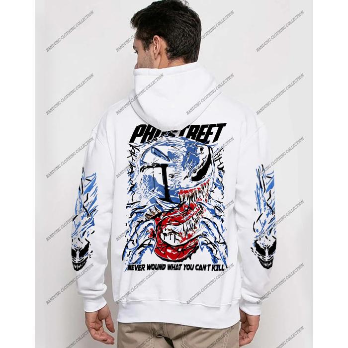 SWEATER PROSTREET SUNMORI PUTIH HITAM/HOODIE PRIA WANITA RNG PROSTREET CASL SUNMORI 2023