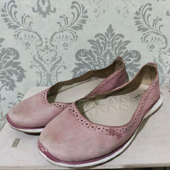 flat shoes wanita hush puppies size 41 preloved